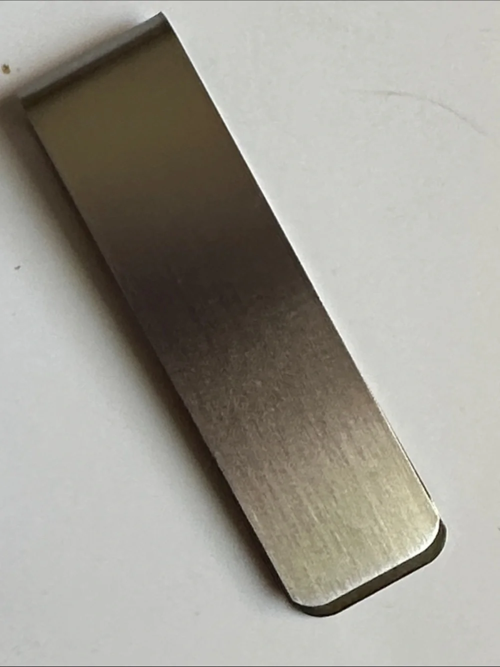 Forrest & Harold Money Clip Slim Wallet in Top Grain Leather in Gift Box